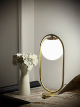 Metal - side lamp - comod-baydawy