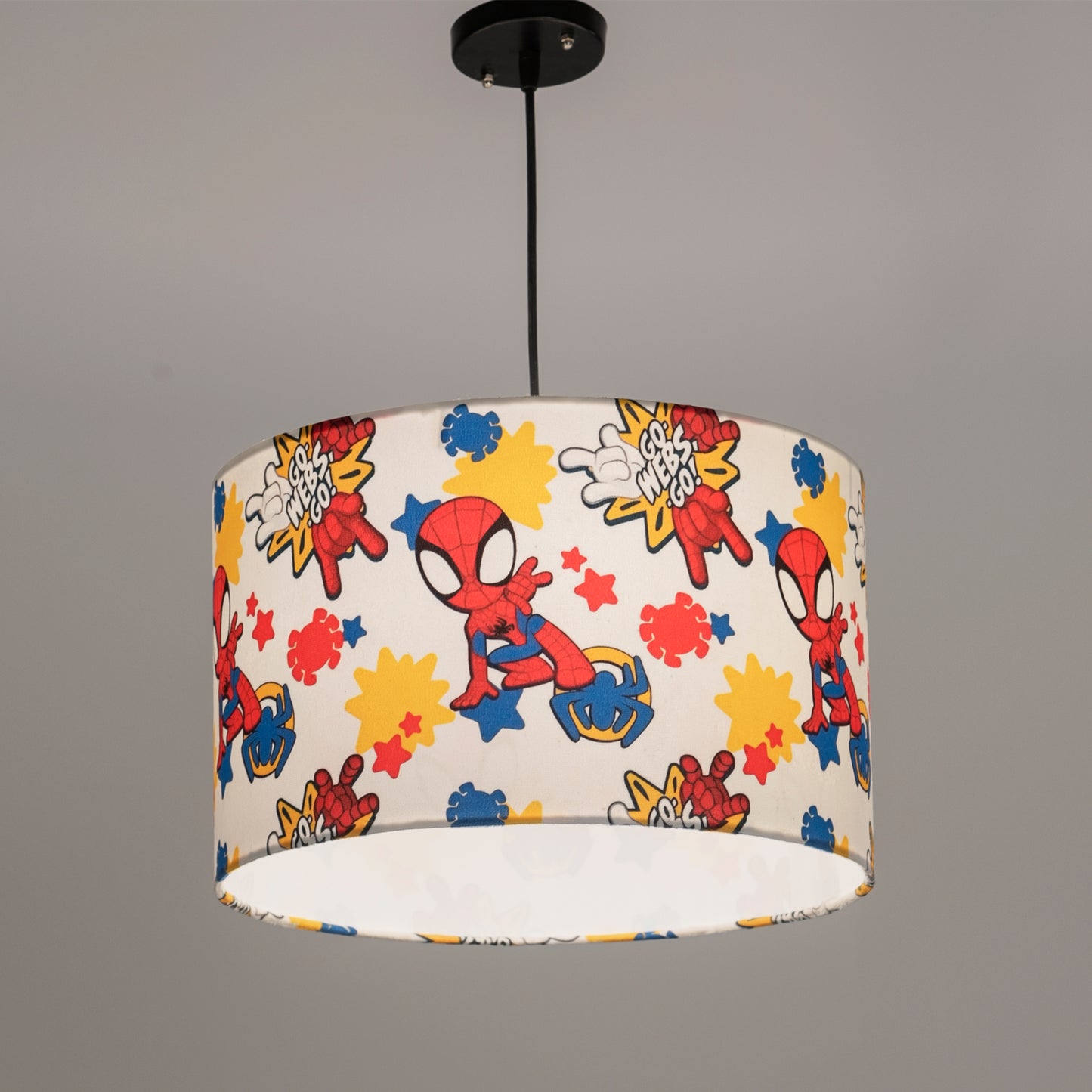 A-ceiling lamp - spider man-children