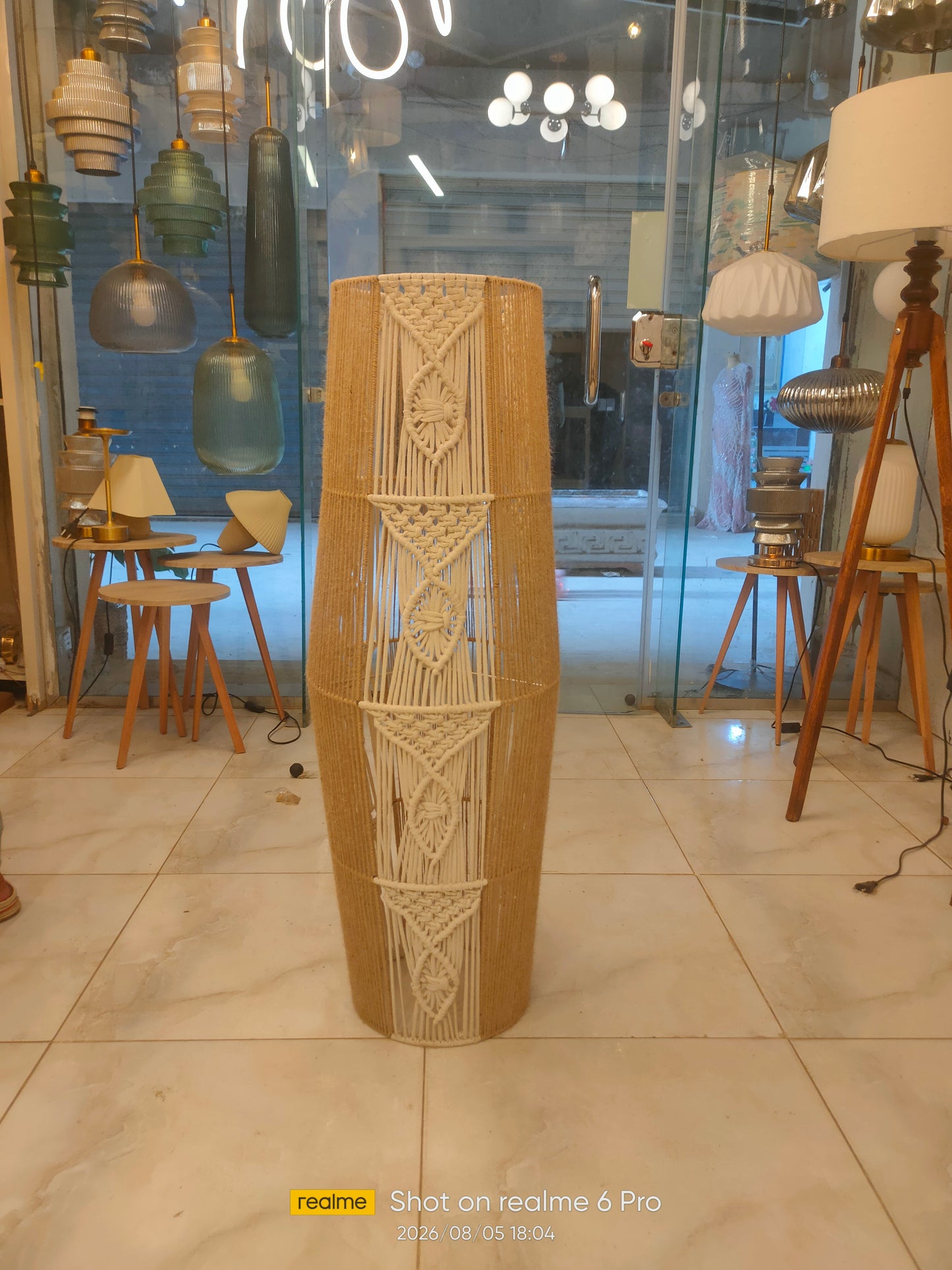 Boho-lampdier 100 cm