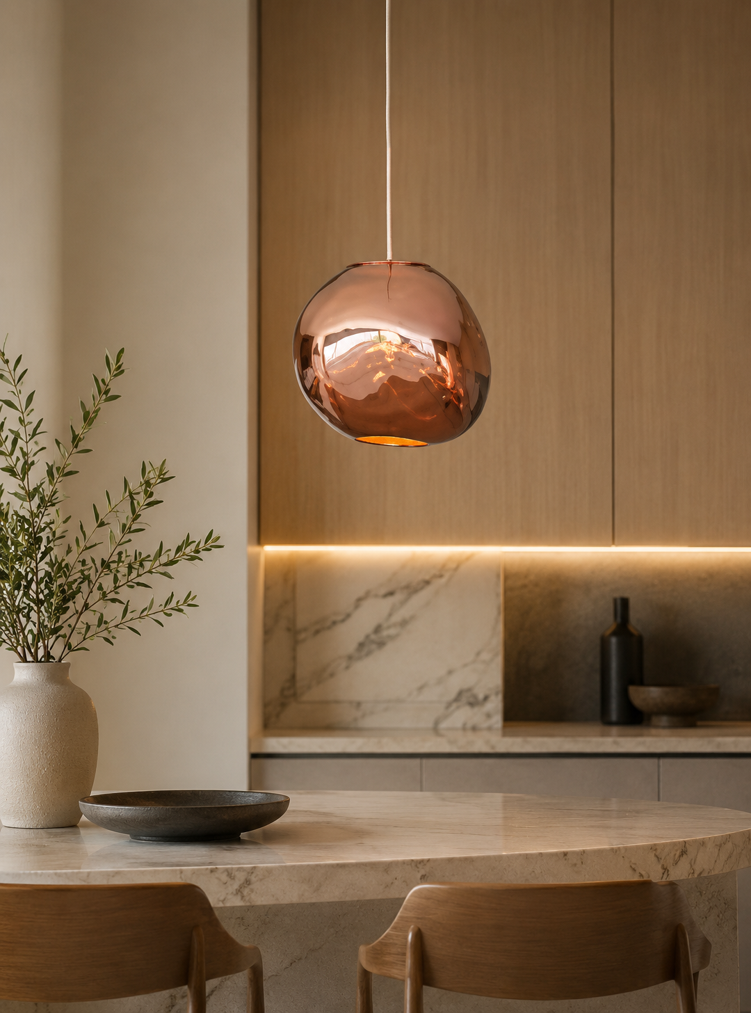 Pendant Lighting & Hanging Lights rose gold 22CM