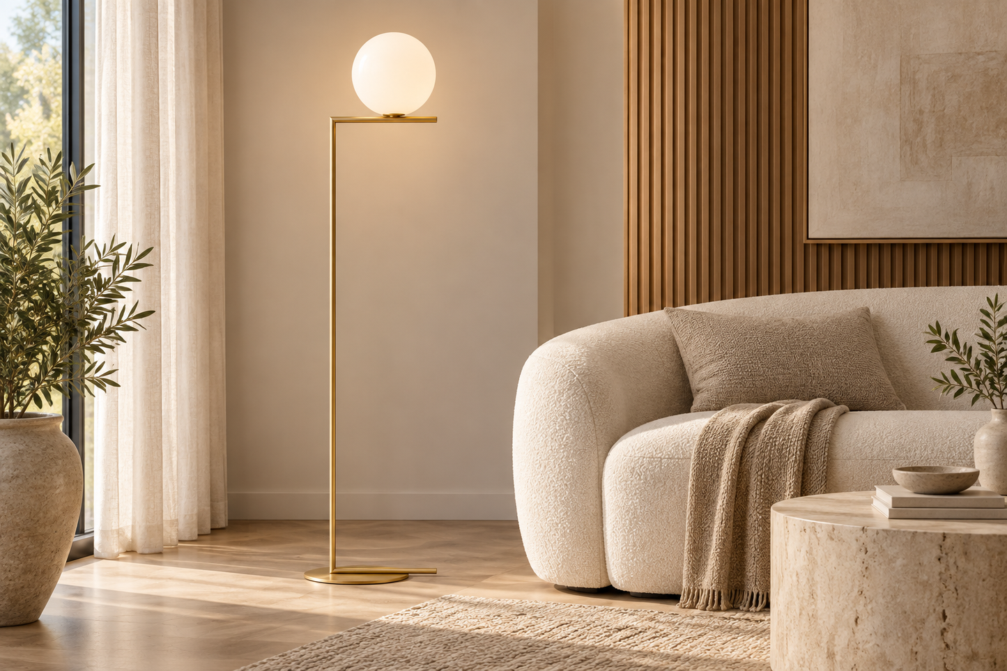 Floor lamp Globe