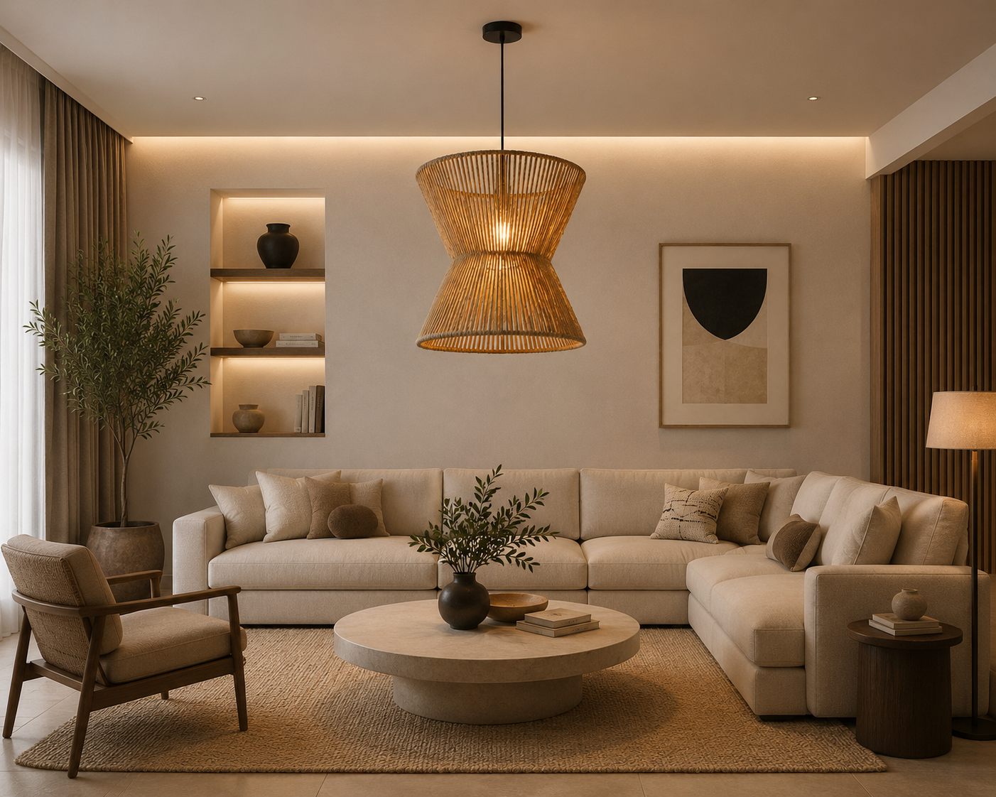 Ax- Celling light -Boho