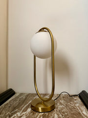 Metal - side lamp - comod-baydawy