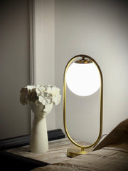Metal - side lamp - comod-baydawy