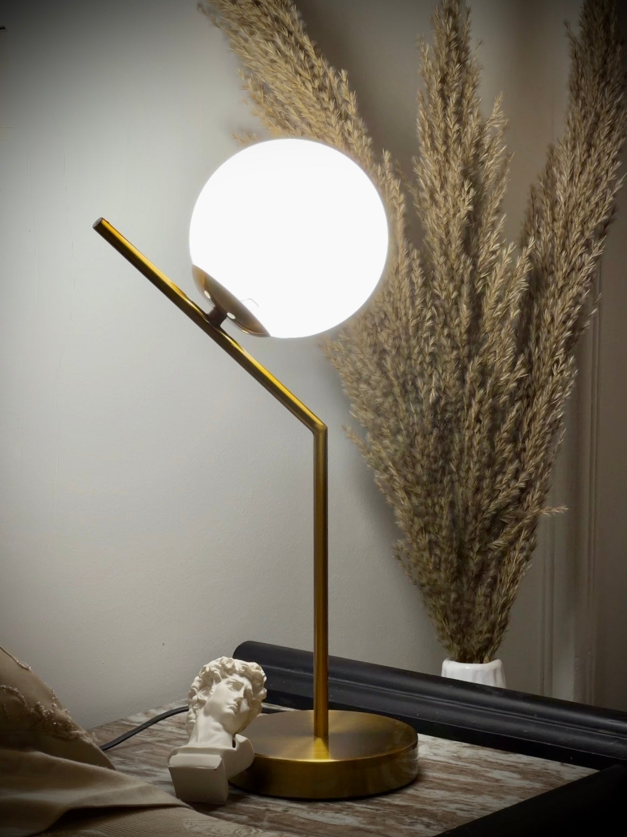 Metal - side lamp - comod