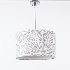 Ceiling Lamp 60×40 cm - WHIT GRAY PATTERN - FDC04