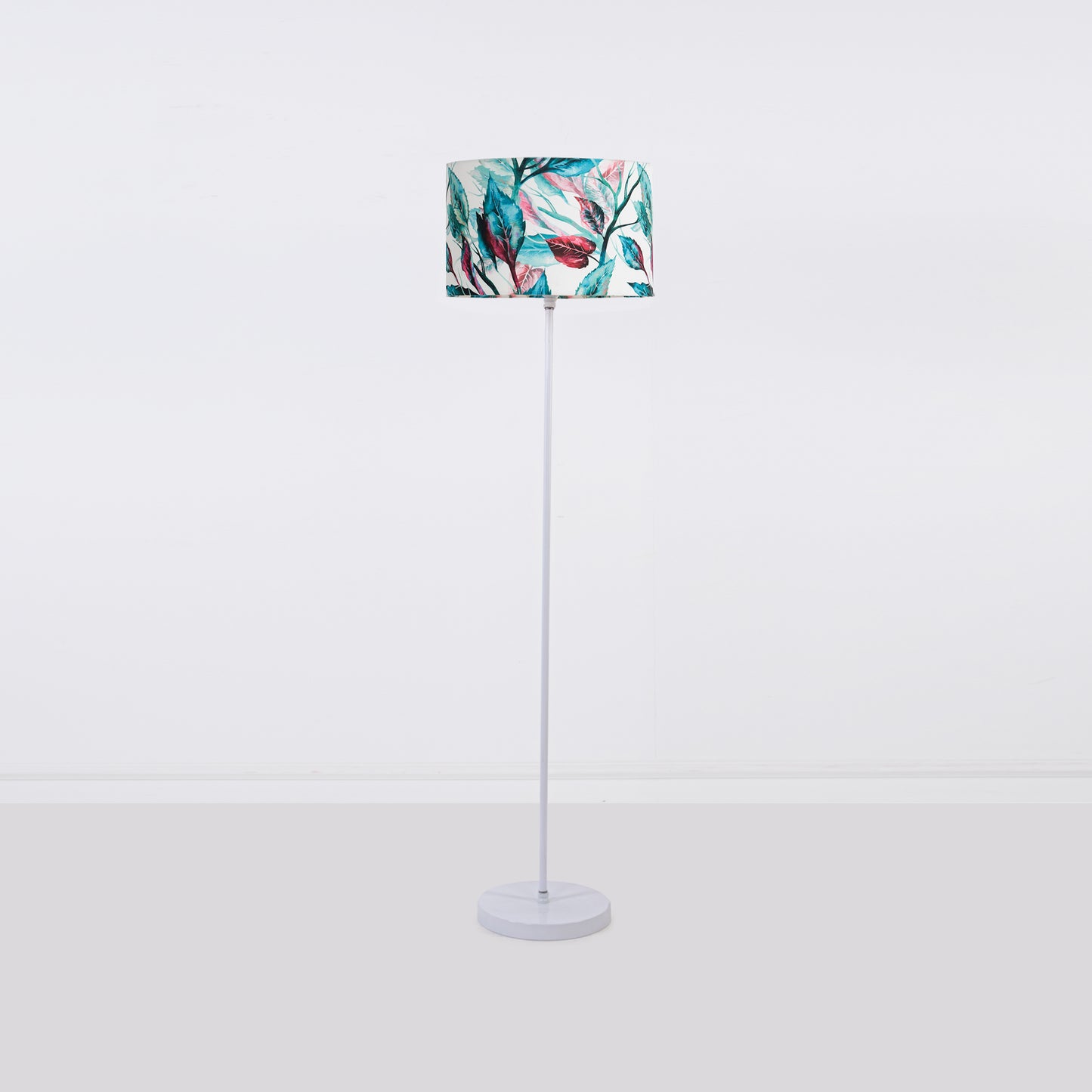 Floor Lamp -BLUE LEAVES  - S0119