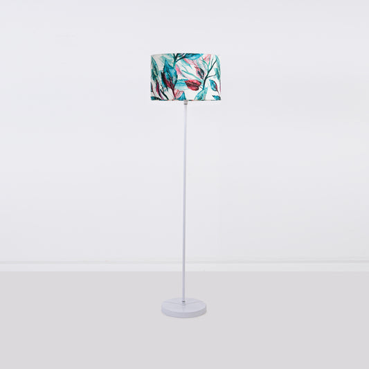 Floor Lamp -BLUE LEAVES  - S0119