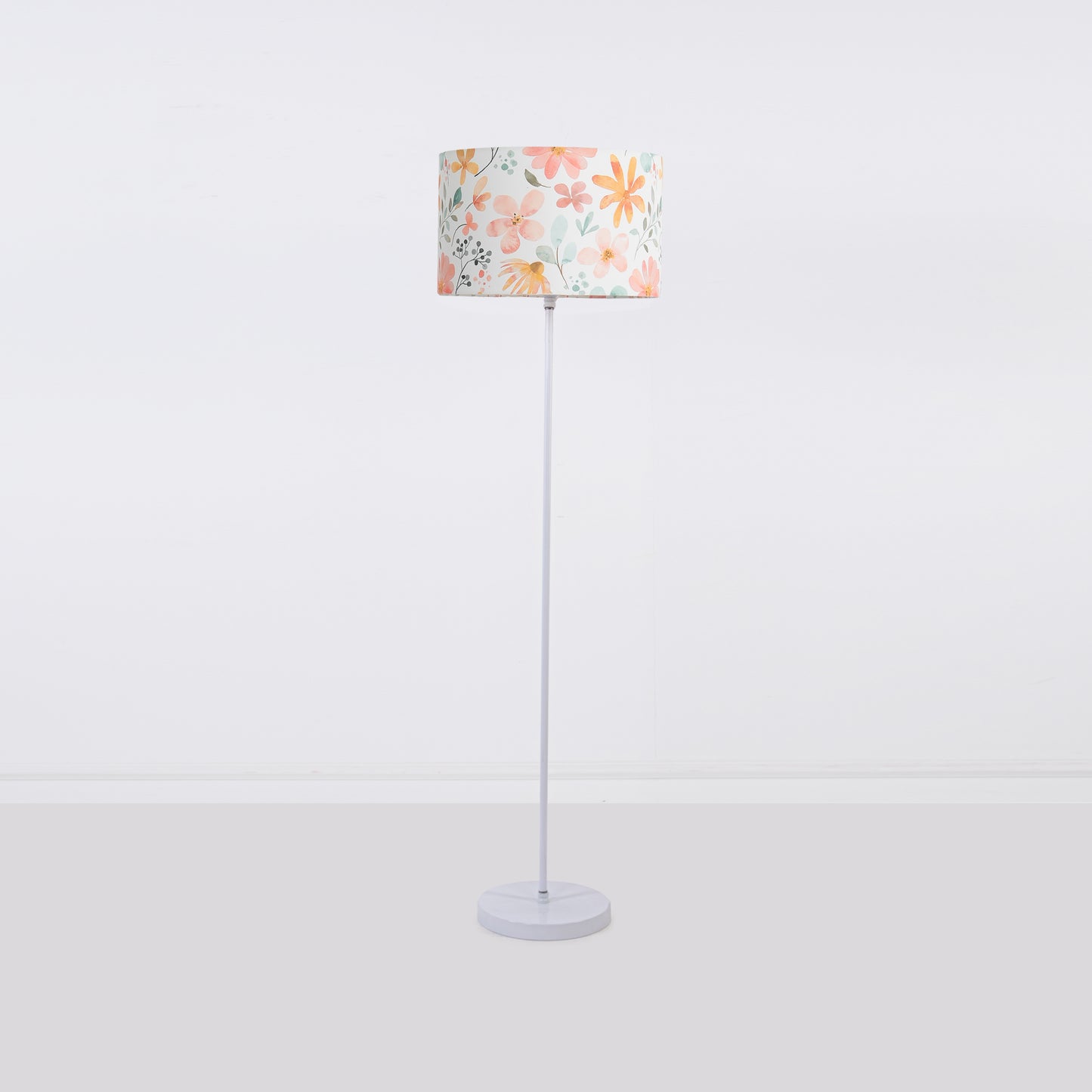 Floor Lamp - ORANGE FLOWERS- S0151