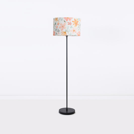 Floor Lamp - ORANGE FLOWERS -S0251