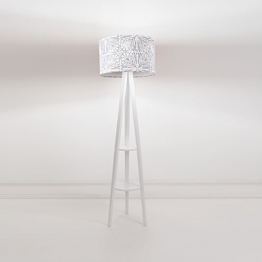 Floor Lamp - Gery Print - W0341