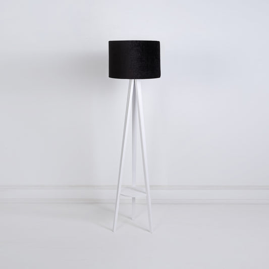 Floor Lamp - Black- W0402