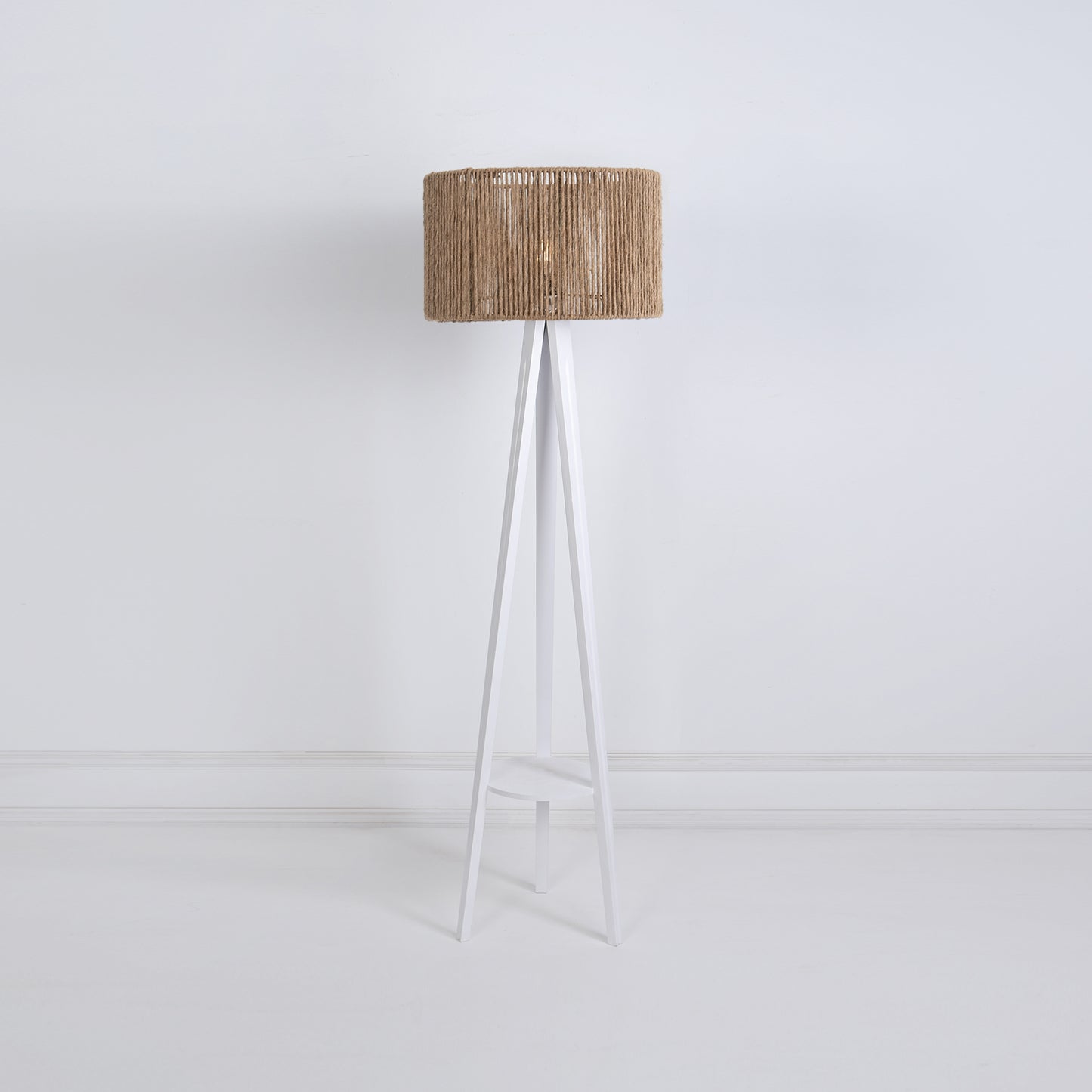 Floor Lamp - Boho & White - W04BO02