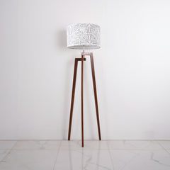 Floor Lamp - Gery Print - W0841