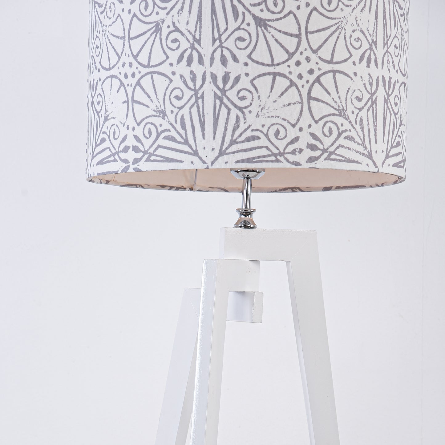 Floor Lamp 155 cm - whit-gray - WD016