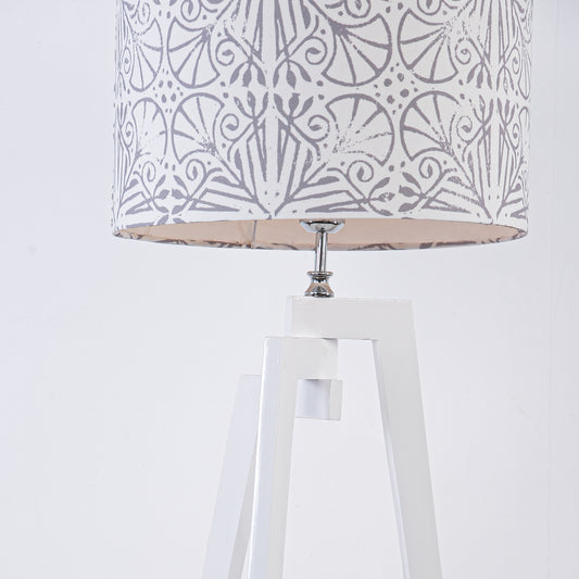 Floor Lamp 155 cm - whit-gray - WD016