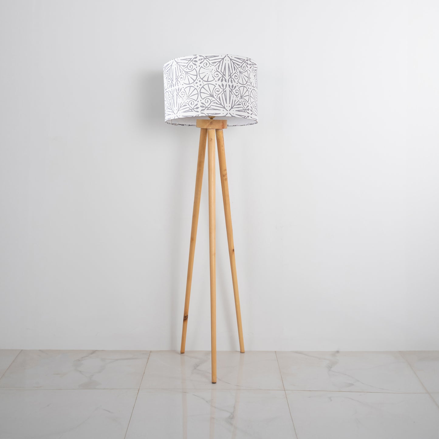 Floor Lamp - Gery Print - W1241