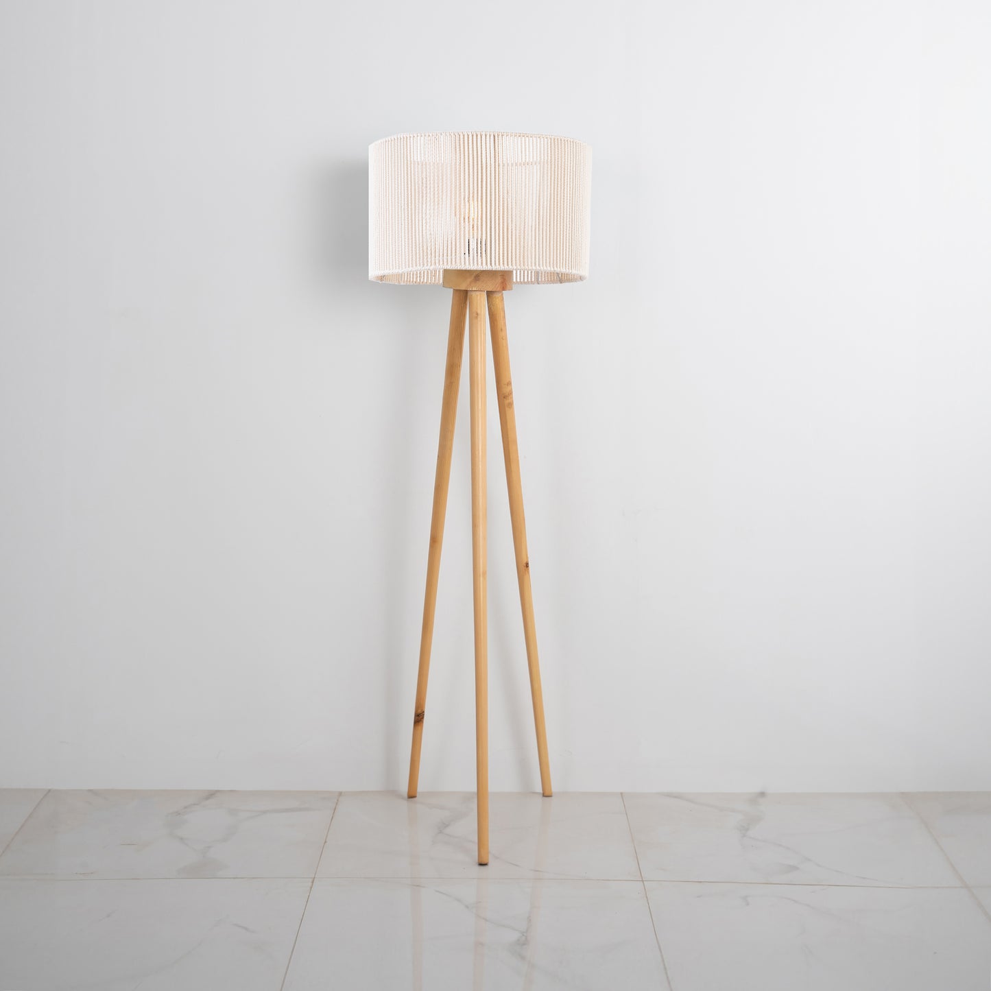 Floor Lamp - Boho & Off White - W12BO01