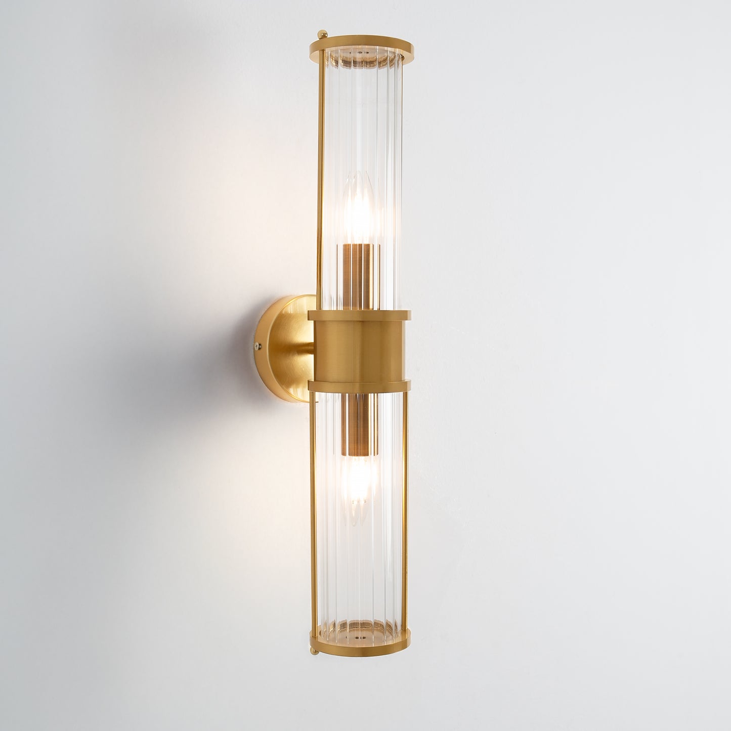 Ablique-doubl glass