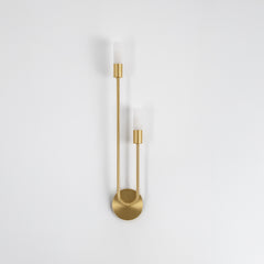 Ablique-doubl lamp -lotous