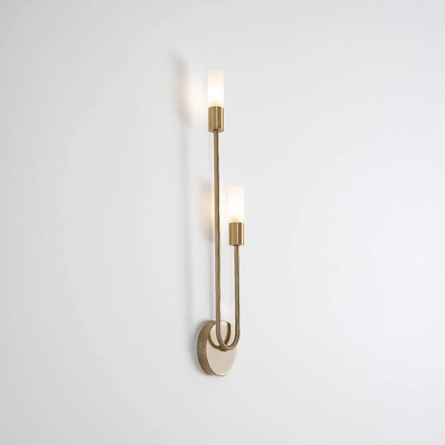 Ablique-doubl lamp -lotous