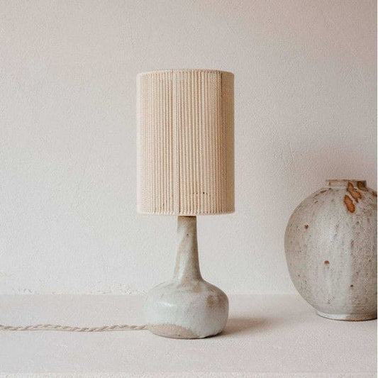 Boho -Light White Table Lamp