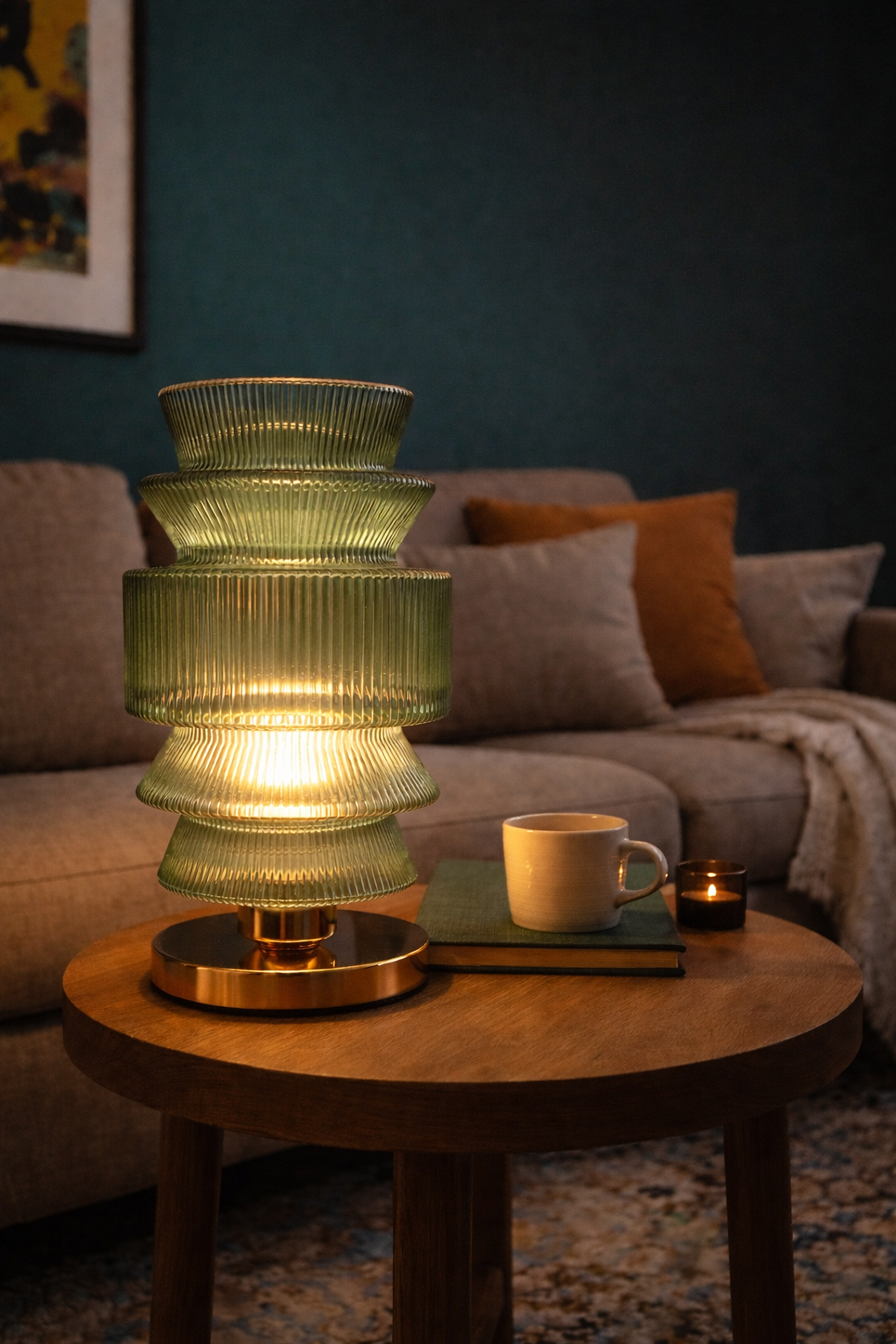 A-Comod- glass lamp