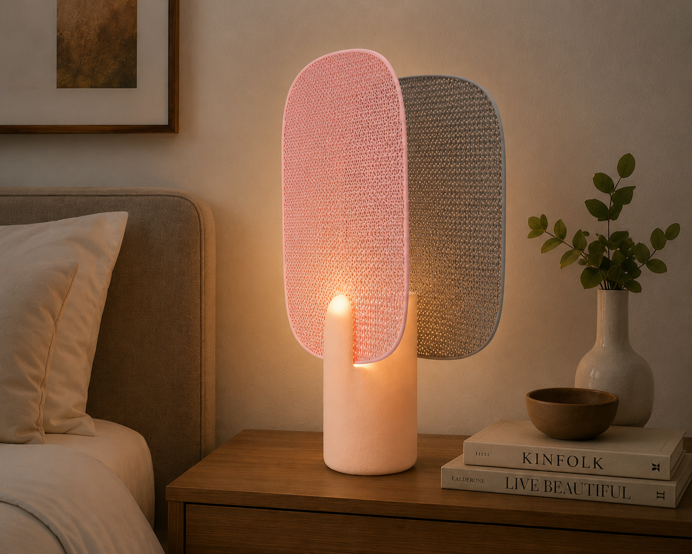 Cerca - lamp table- comod - pla