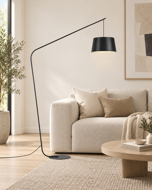 Metal floor lamp- unique