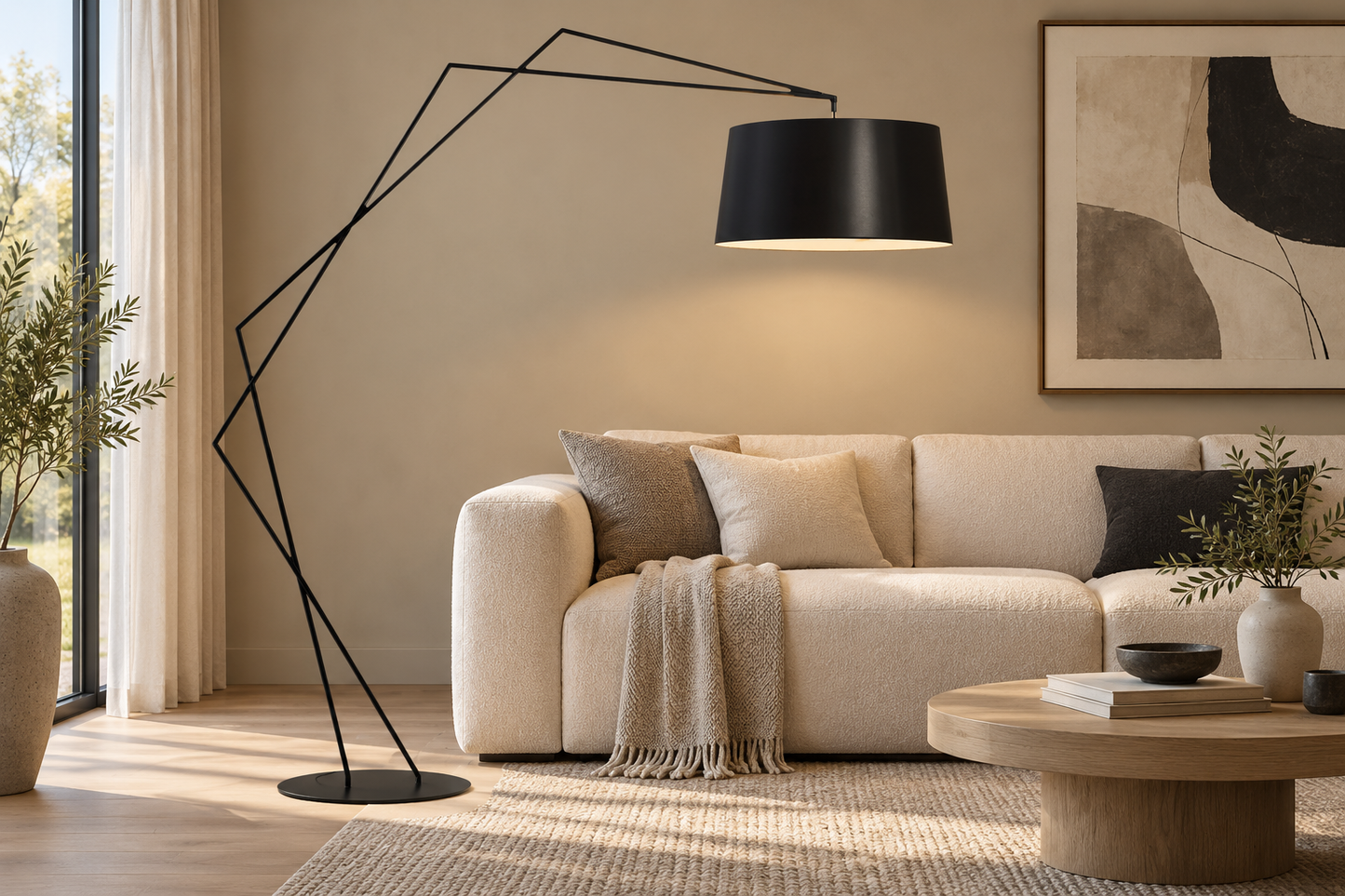 Geo floor lamp