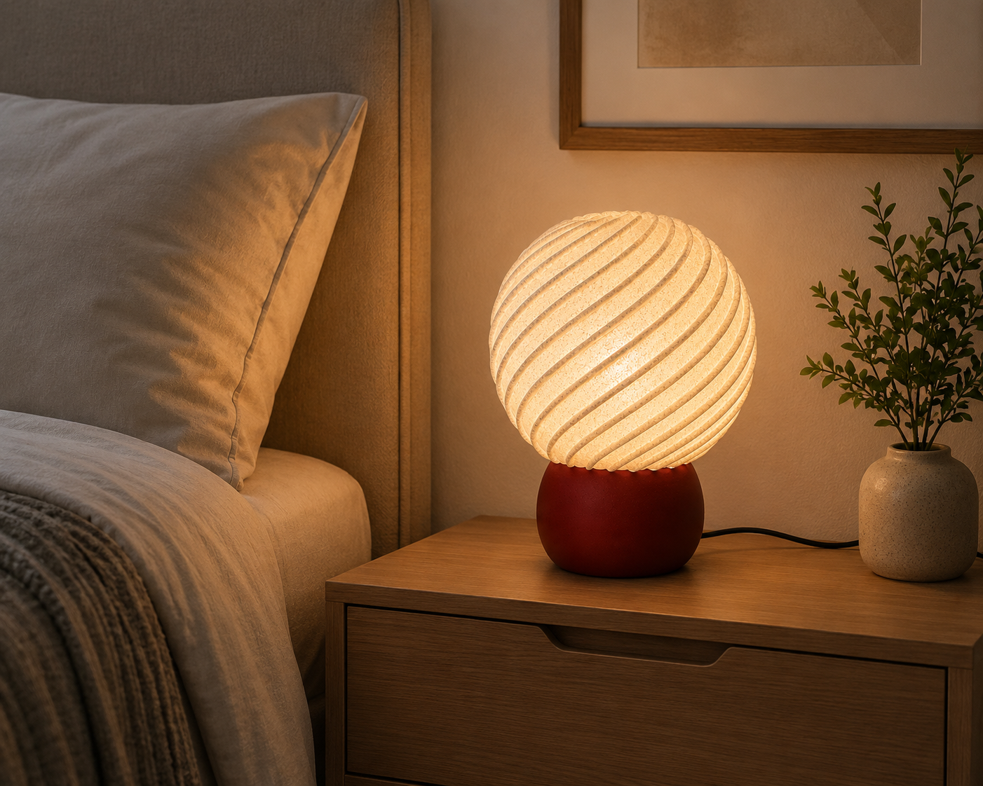 Miulmi6 lamp table- comod - pla
