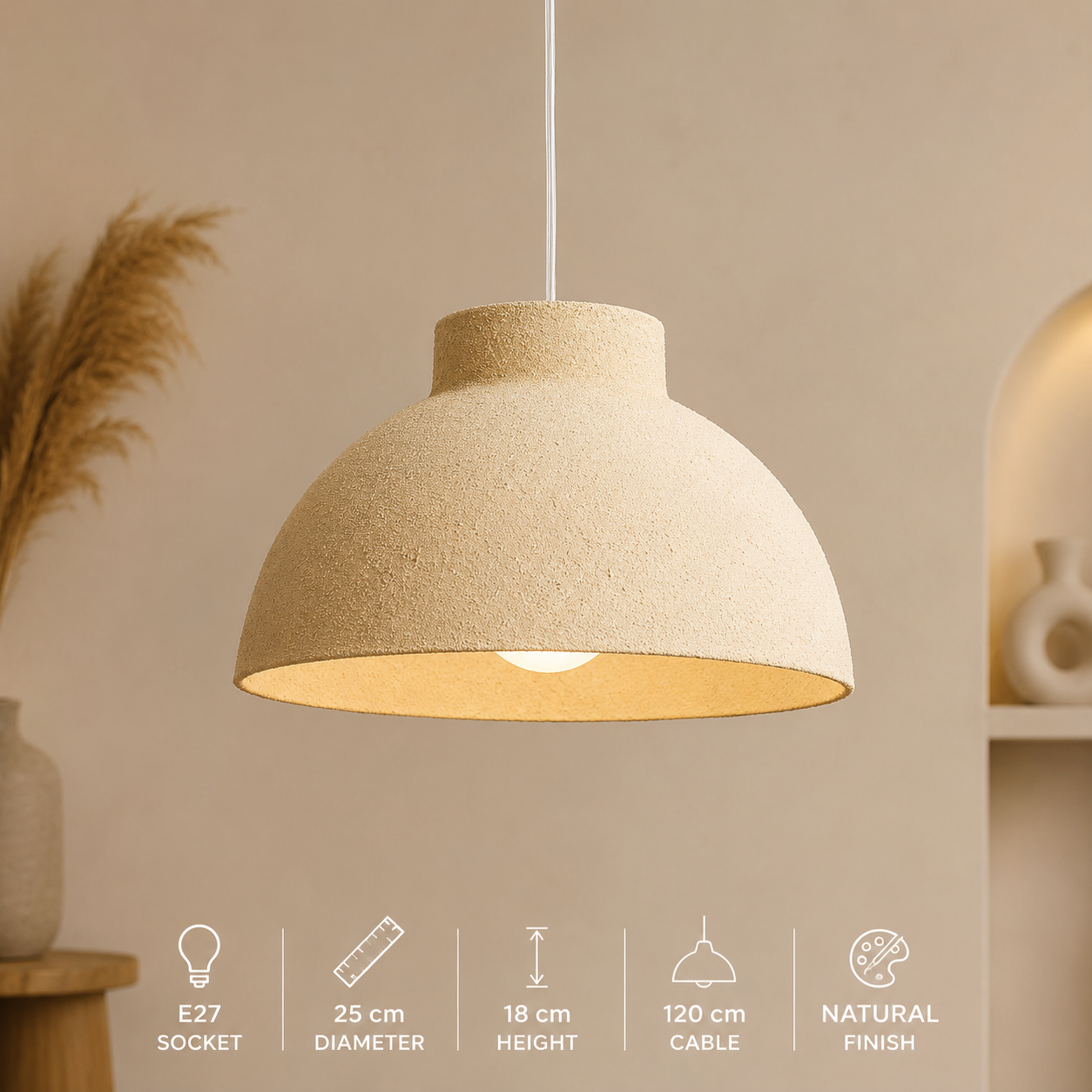 Fiberl glass - pendant