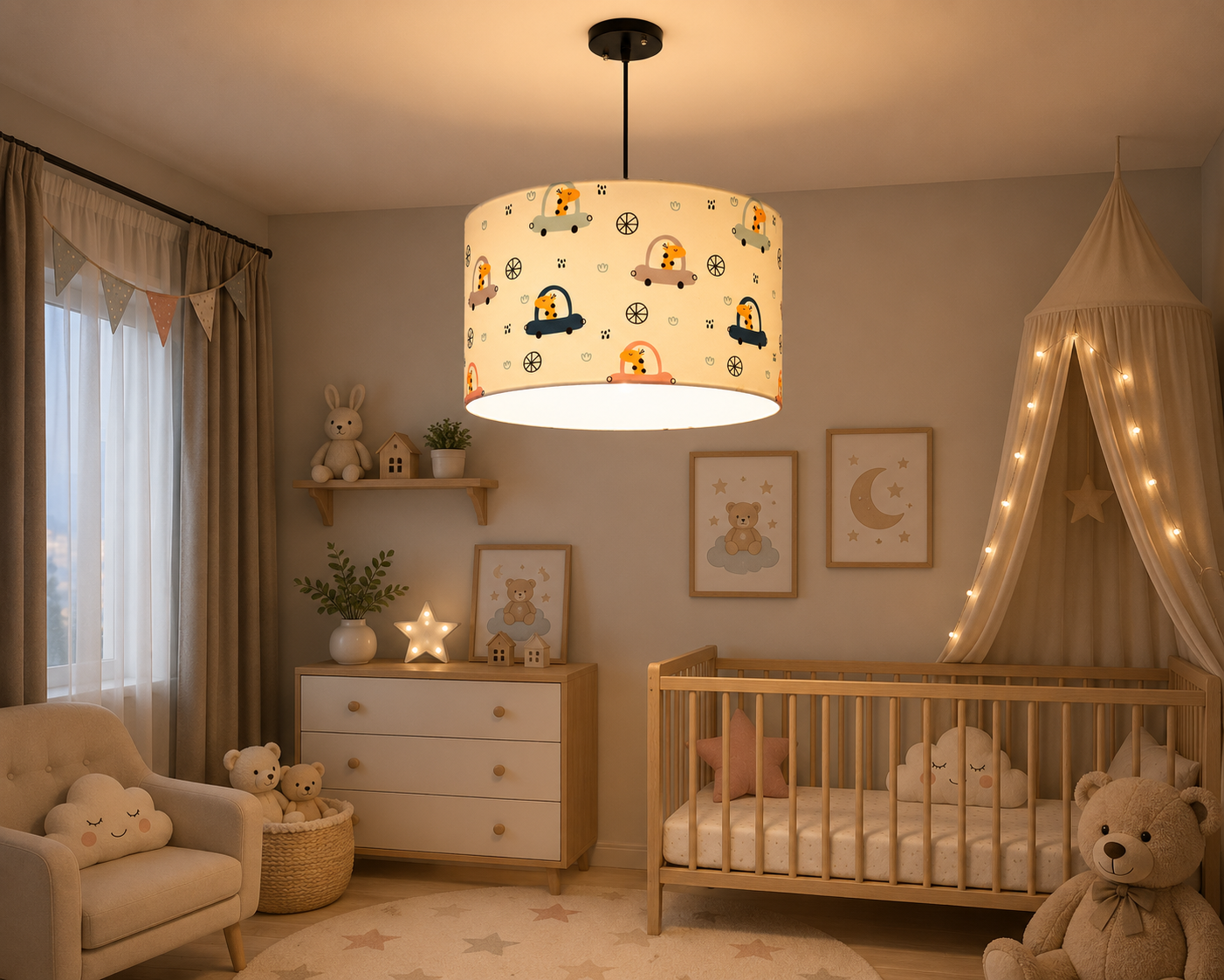 A-ceiling lamp 02-children