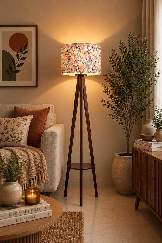 Floor Lamp - Floral - W0550