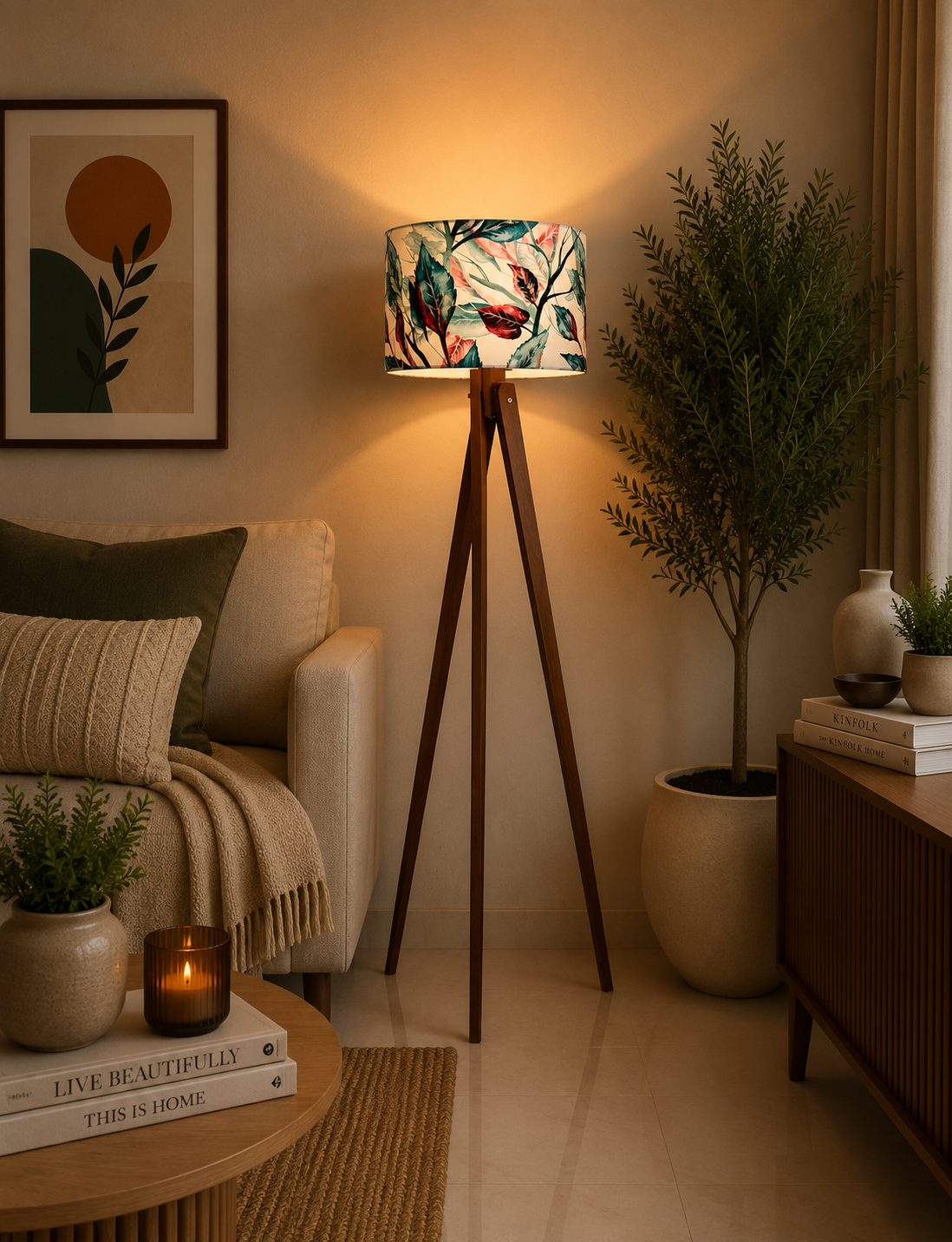 Floor Lamp - Mix Blue - W0119
