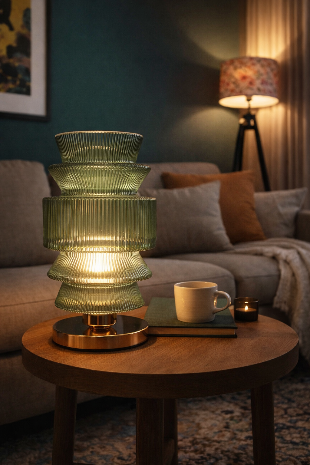 A-Comod- glass lamp