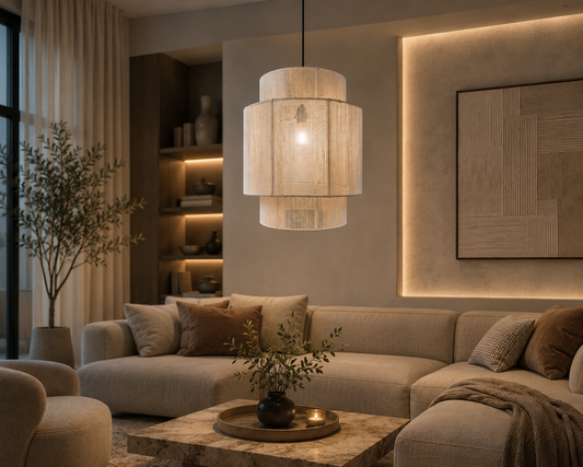 A4- Celling light -Boho