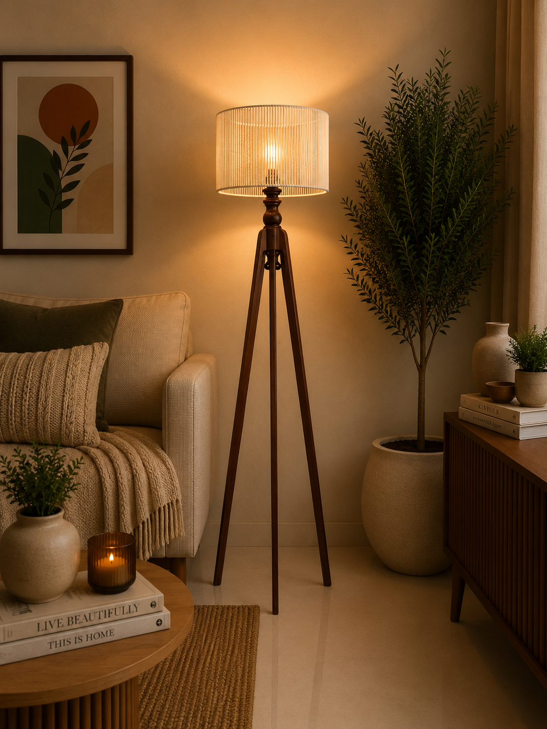 Floor Lamp - MAKRAMIA - W06BO01