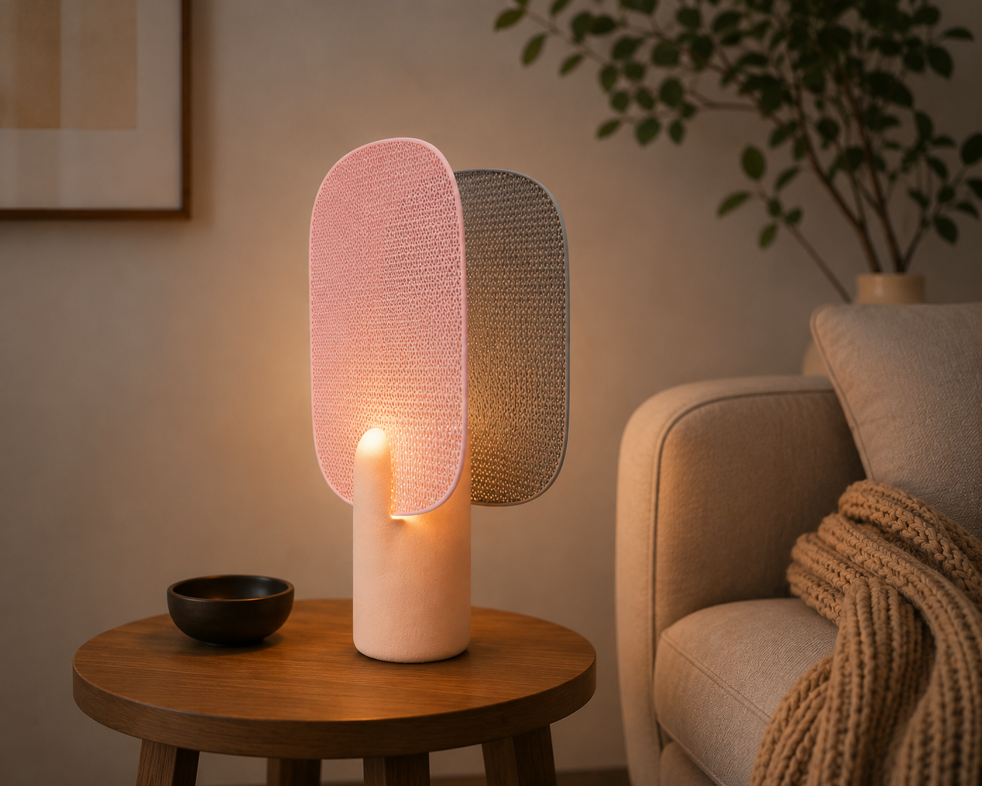 Cerca - lamp table- comod - pla