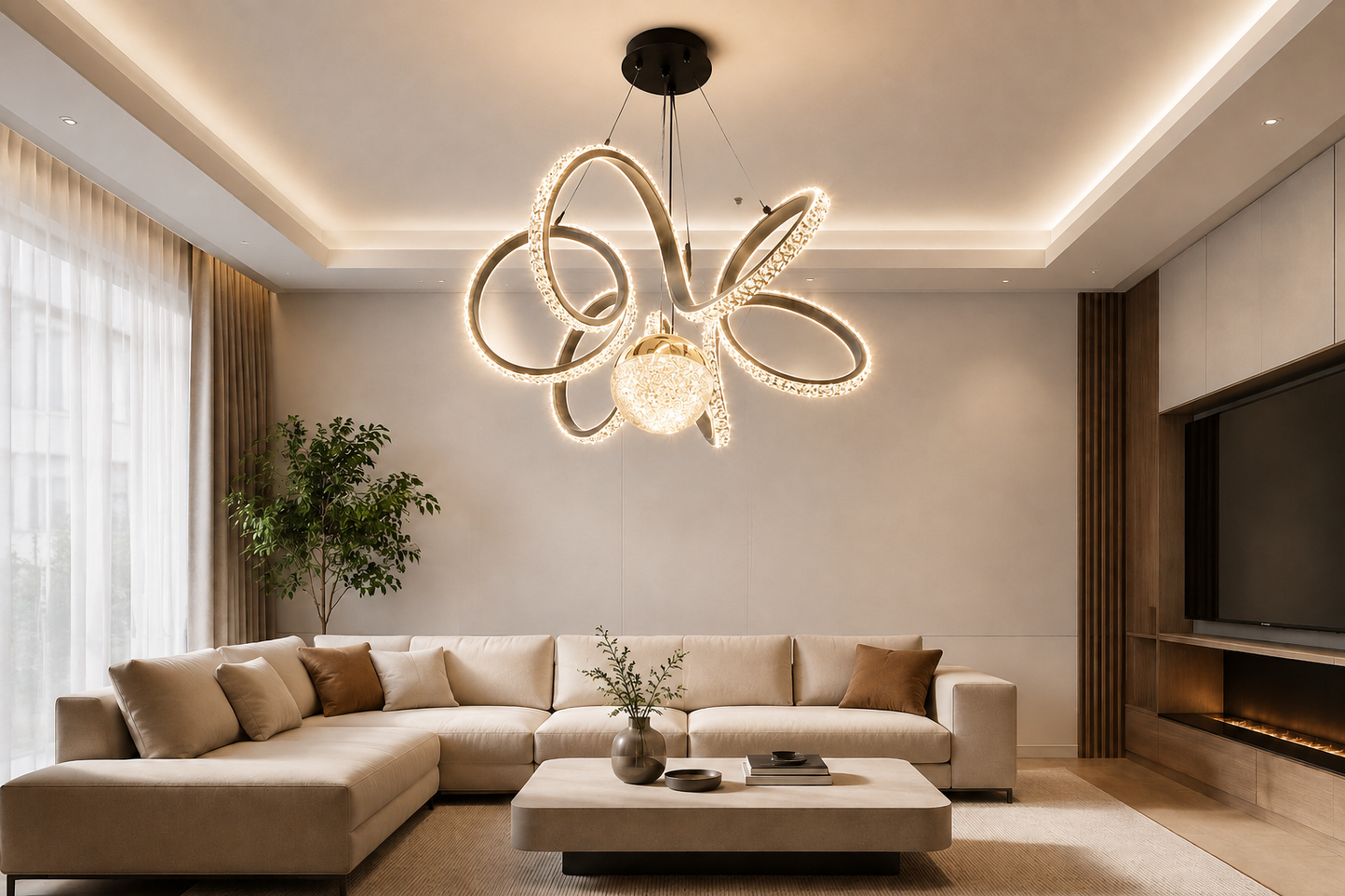 Chandelier - fyunka - pendants-linear