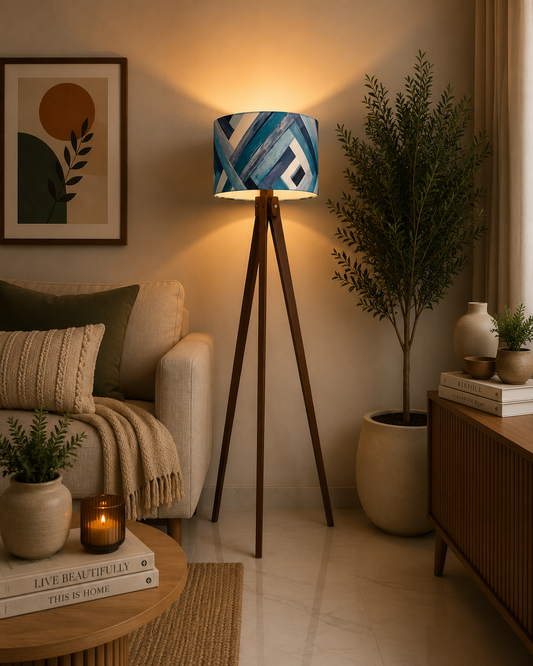 Floor Lamp - Mix Blue - W0124