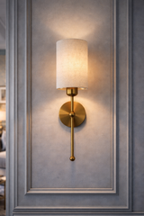 B-Ablique - metal with lampshade