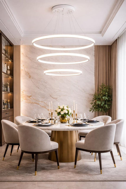 Chandelier - 3 circle  - pendants-