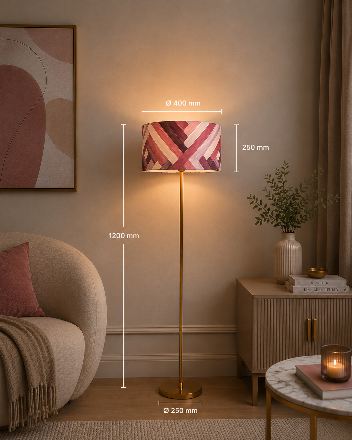 Floor Lamp - MIX KASHMIR - S0424