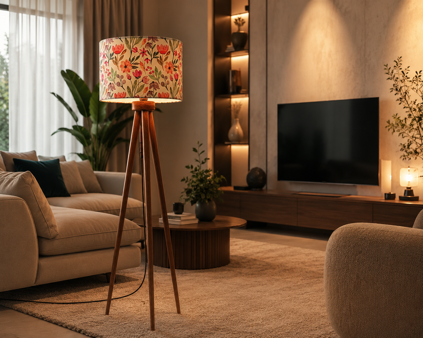 Floor Lamp 150 cm - Flowery &  - WD05
