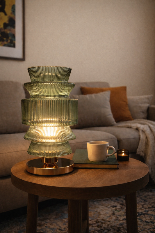 A-Comod- glass lamp