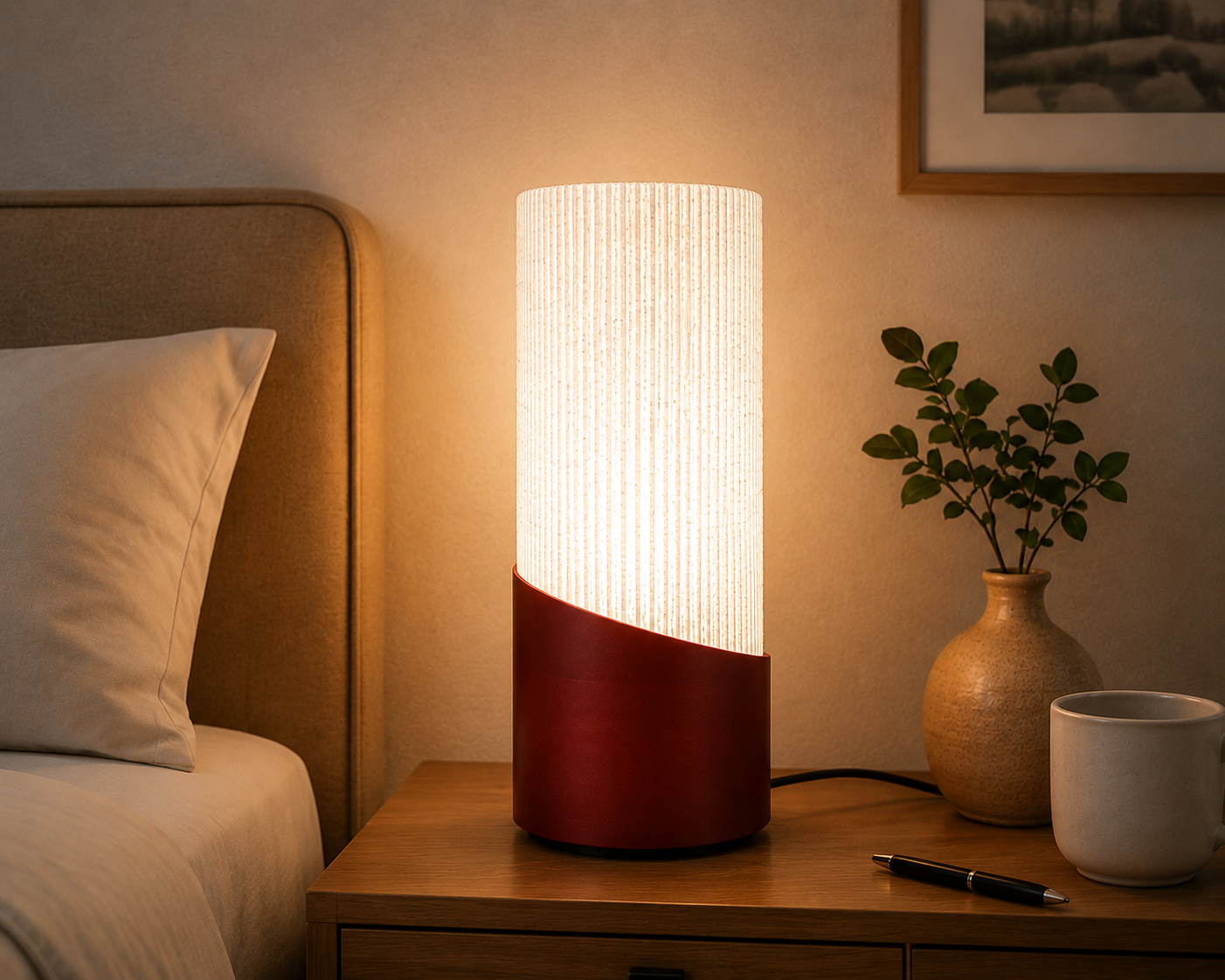 Milumu1- lamp table- comod - pla