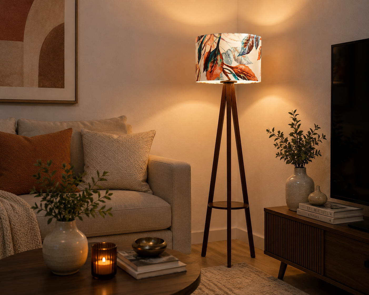Floor Lamp - Mix Orang - W0521
